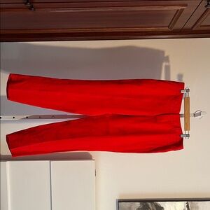 1. Zadig and Voltaire Vibrant Red Trousers size 36